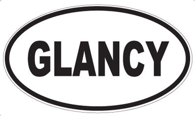 GLANCY - Oval Magnet