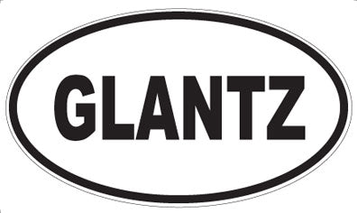GLANTZ - Oval Magnet