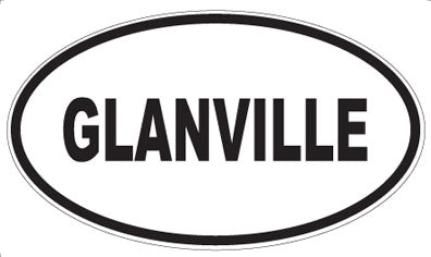 GLANVILLE - Oval Magnet
