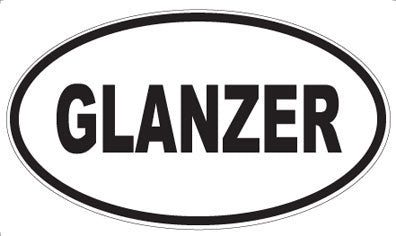 GLANZER - Oval Magnet