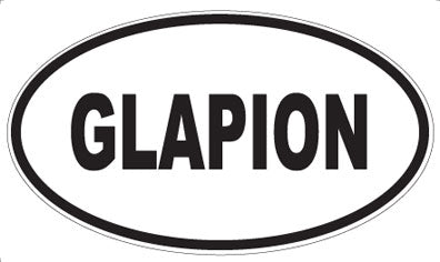 GLAPION - Oval Magnet