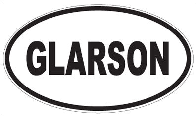 GLARSON - Oval Magnet
