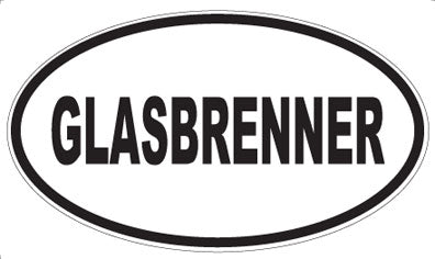 GLASBRENNER - Oval Magnet