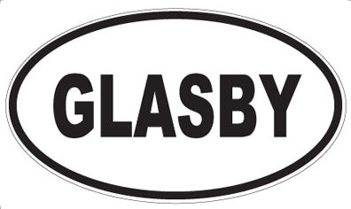 GLASBY - Oval Magnet