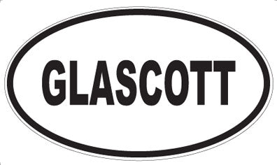 GLASCOTT - Oval Magnet