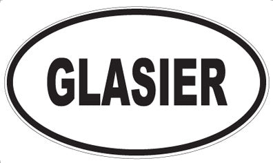 GLASIER - Oval Magnet