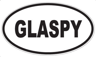 GLASPY - Oval Magnet