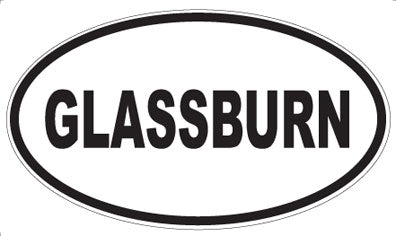 GLASSBURN - Oval Magnet