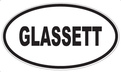 GLASSETT - Oval Magnet