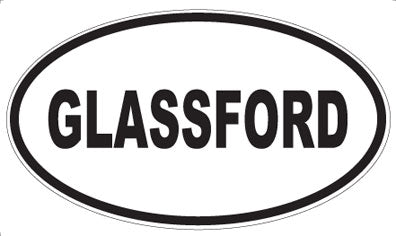 GLASSFORD - Oval Magnet