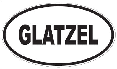 GLATZEL - Oval Magnet