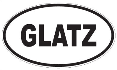 GLATZ - Oval Magnet