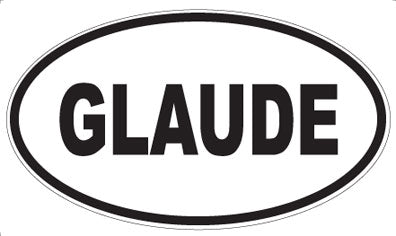 GLAUDE - Oval Magnet