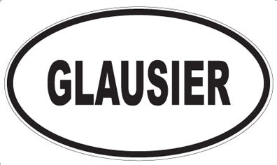 GLAUSIER - Oval Magnet