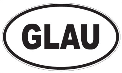 GLAU - Oval Magnet