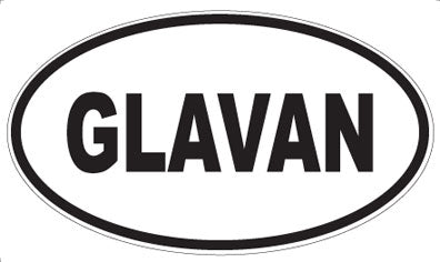 GLAVAN - Oval Magnet