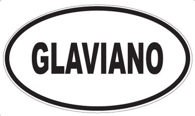 GLAVIANO - Oval Magnet