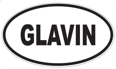 GLAVIN - Oval Magnet