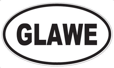 GLAWE - Oval Magnet