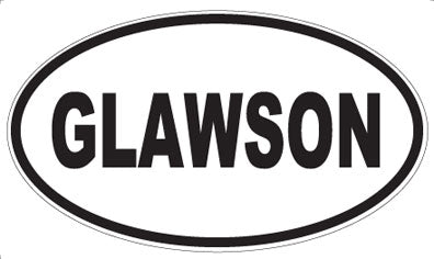GLAWSON - Oval Magnet
