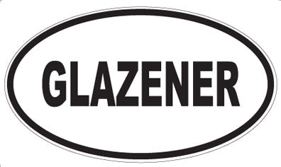 GLAZENER - Oval Magnet