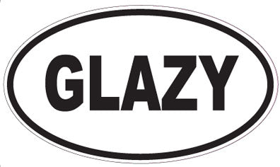 GLAZY - Oval Magnet