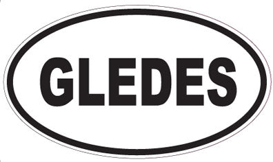 GLEDES - Oval Sticker