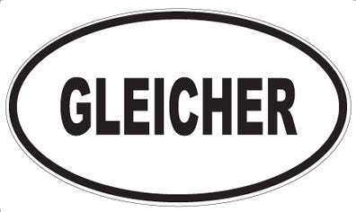 GLEICHER - Oval Magnet