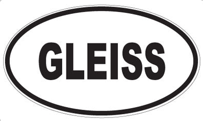 GLEISS - Oval Magnet
