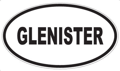 GLENISTER - Oval Magnet