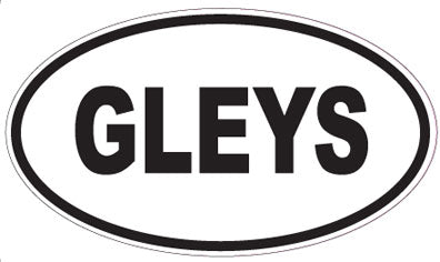 GLEYS - Oval Magnet