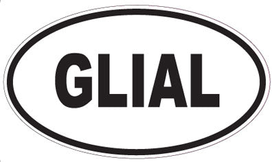 GLIAL - Oval Sticker