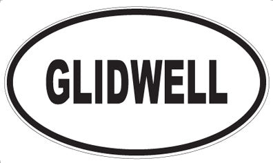 GLIDWELL - Oval Magnet