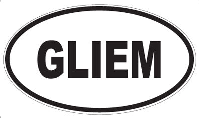 GLIEM - Oval Magnet