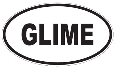 GLIME - Oval Magnet
