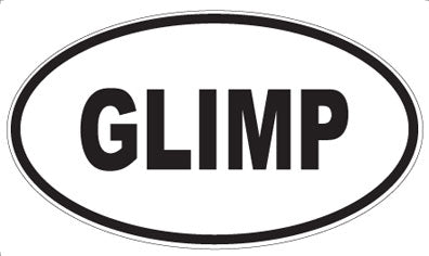 GLIMP - Oval Magnet