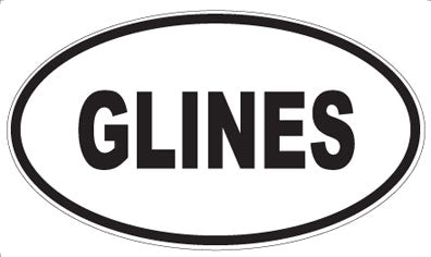 GLINES - Oval Magnet