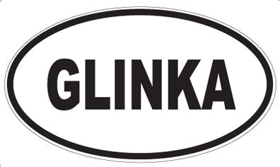 GLINKA - Oval Magnet