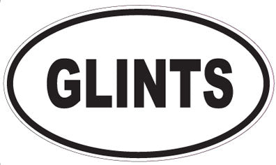 GLINTS - Oval Sticker
