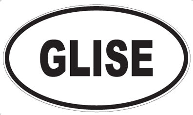 GLISE - Oval Magnet