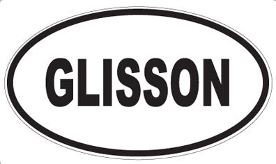 GLISSON - Oval Magnet