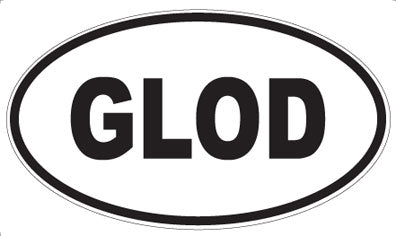 GLOD - Oval Magnet
