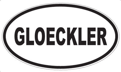 GLOECKLER - Oval Magnet