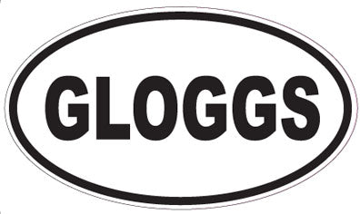 GLOGGS - Oval Sticker