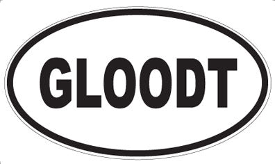GLOODT - Oval Magnet