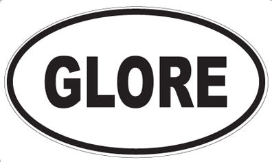 GLORE - Oval Magnet