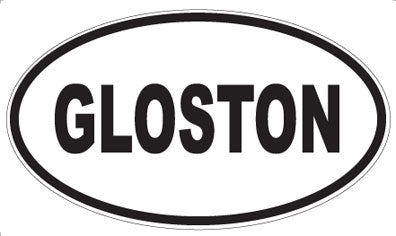 GLOSTON - Oval Magnet