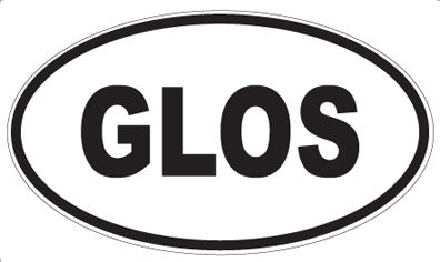 GLOS - Oval Magnet