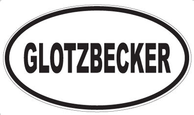 GLOTZBECKER - Oval Magnet