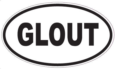 GLOUT - Oval Magnet